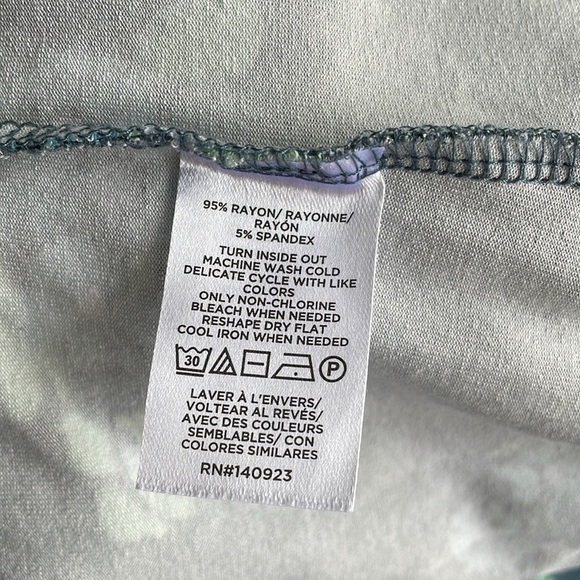 Loft Navy Floral MIDI Dress - Picture 6 of 6